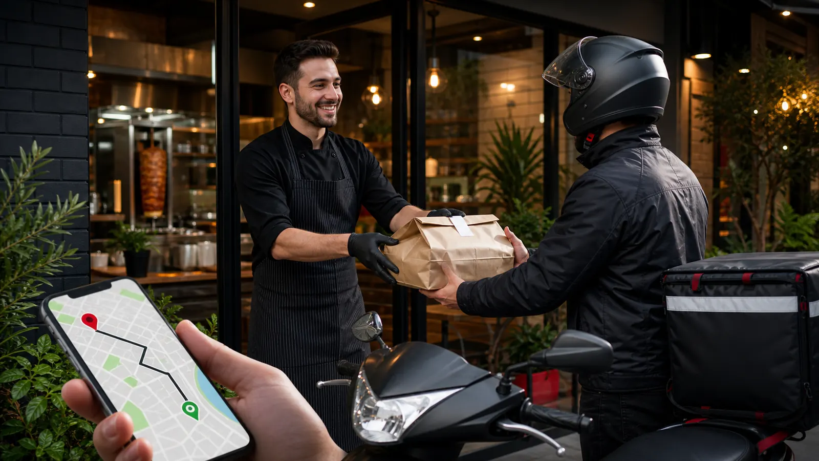 Restoran teslimat operasyonunda kendi kurye ve platform kurye maliyetlerinin karşılaştırılması